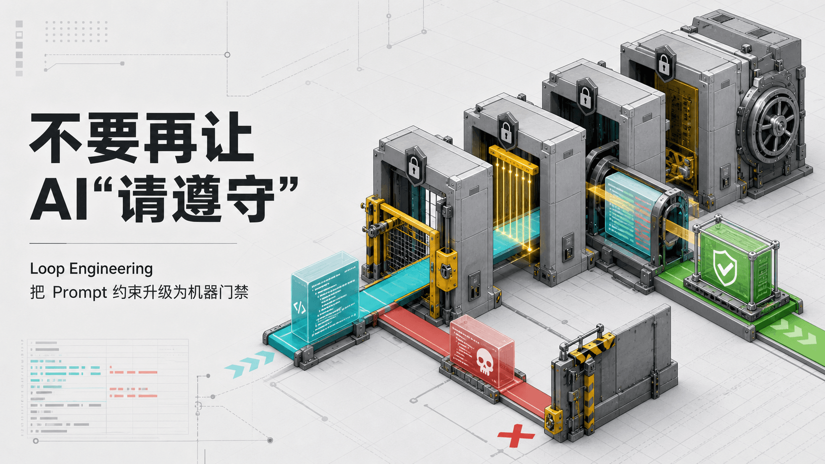 不要再让 AI「请遵守」:把 Prompt 约束升级为机器门禁
